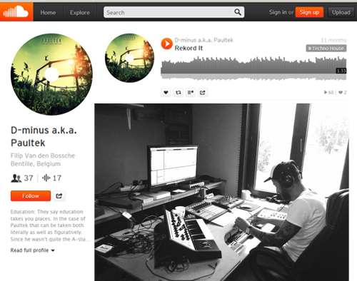 Paultek - Soundcloud - Follow
